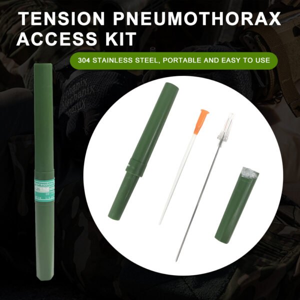 Ifak Tactical Disposable Chest Tension Pneumothorax Decompression ...