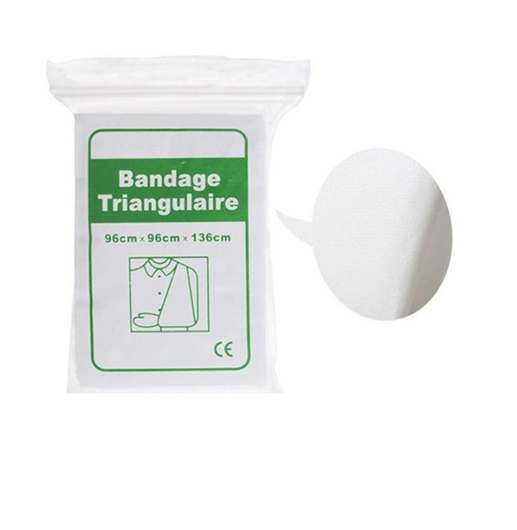 Non-woven triangular bandage 96*96*136cm