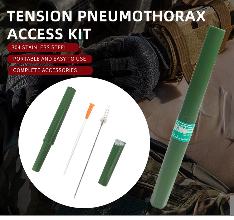 Ifak Tactical Disposable Chest Tension Pneumothorax Decompression Needle