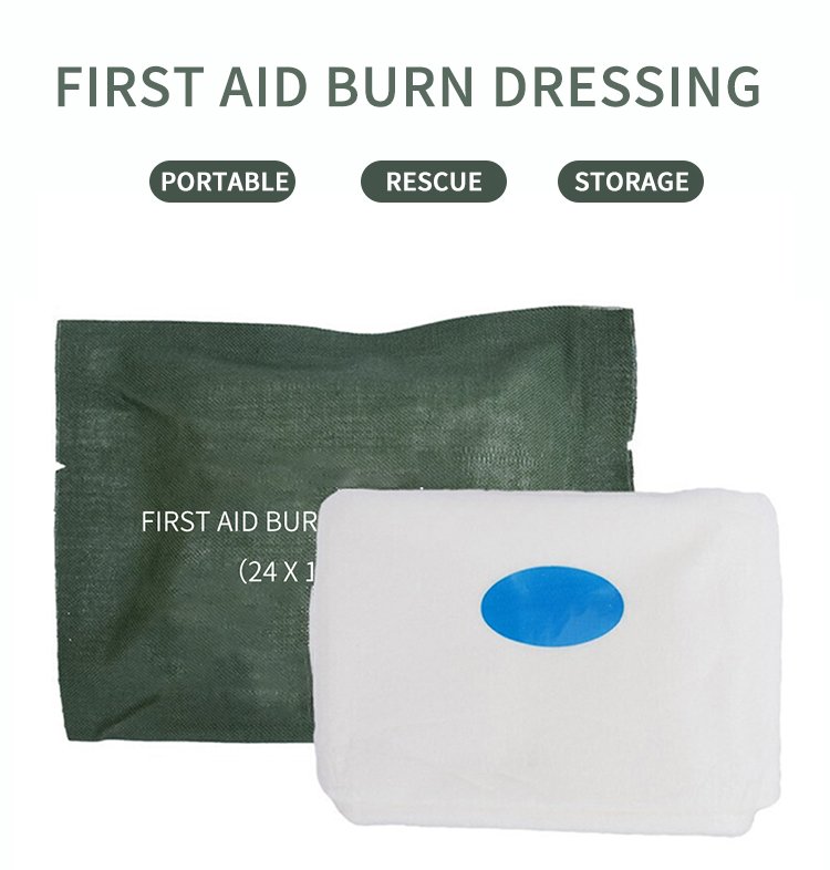 Training Trauma Compression Burn First Aid Dressing Kit Dressing Bandage