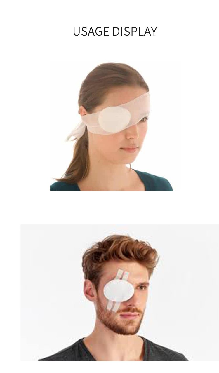 Manufacturer Supplier 100% Cotton Medical Sterile Gauze Eye Pads