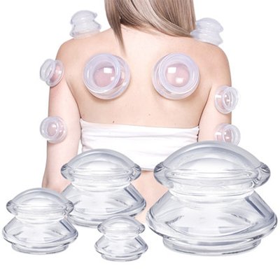 Cupping Therapy Sets Silicone Massage Cups Vacuum Suction Cups For Body Massage