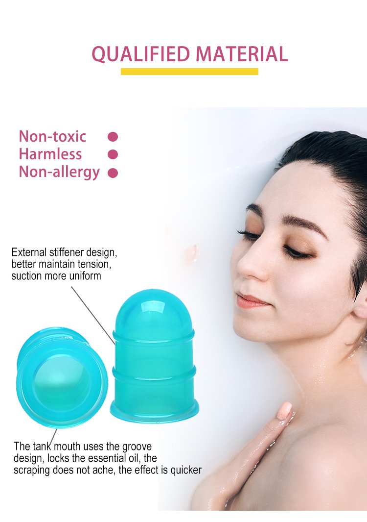 Chinese Pediatric Massage Cups Child Silicone Vacuum Therapy Cupping