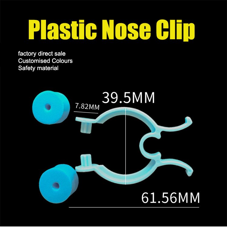 Wholesale Medical Nose Clip Lung Function Test Nasal Clip Breathing Training Vital Capacity Hemostatic Nose Clip