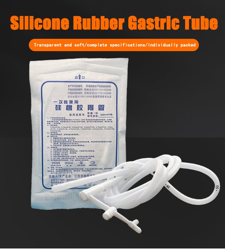 Medical Gastric Stomach Tube Disposable Gastric Tube Pvc Gastric Feed Tube