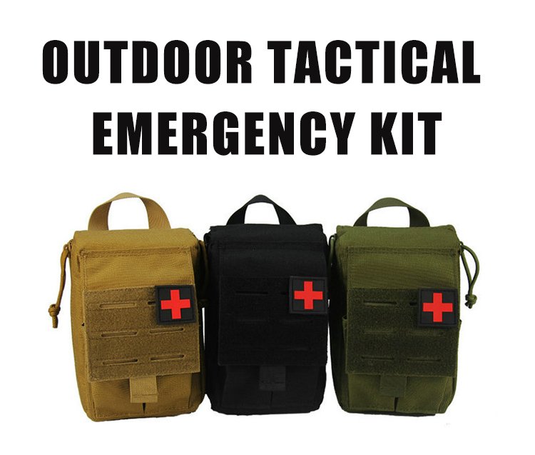 Waterproof Tactical Survival Trauma Ifak Pouch First Aid Emergency Kit For Medical Care