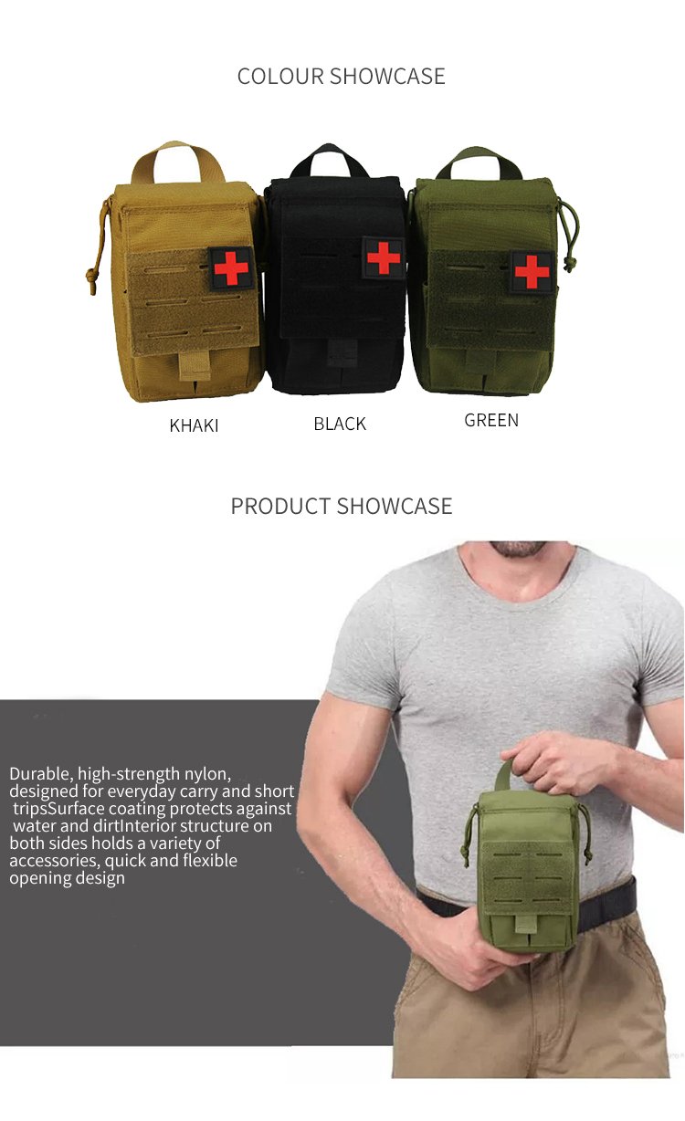 Waterproof Tactical Survival Trauma Ifak Pouch First Aid Emergency Kit For Medical Care