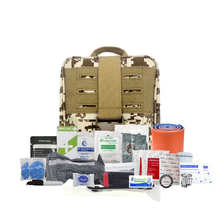 Tactical Emergency Survival Kit Camping Trauma Survival First Aid ...