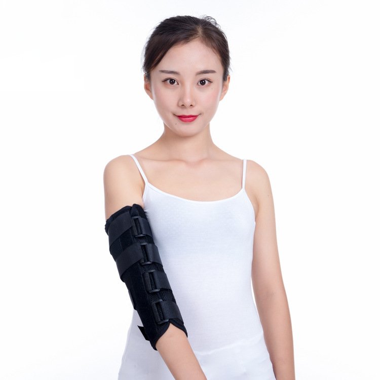 Factory neutral adjustable elbow support arm fixator support compression sleeve elbow clamp elbow joint straightening brace