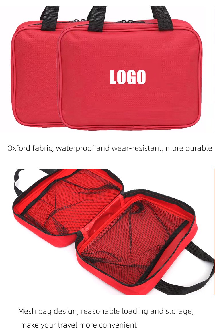 Outdoor travel portable family vehicle on-board personal medical first aid kit