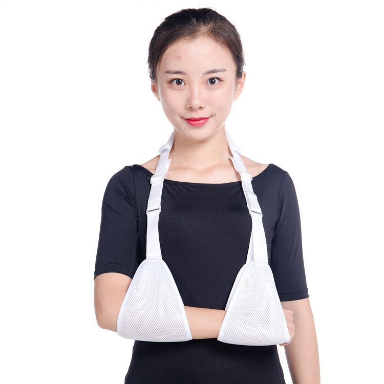 Factory Medical Light Arm Shoulder Sling Twisted Fracture Support Belt Hong Kong Style Sling Convenient Style 