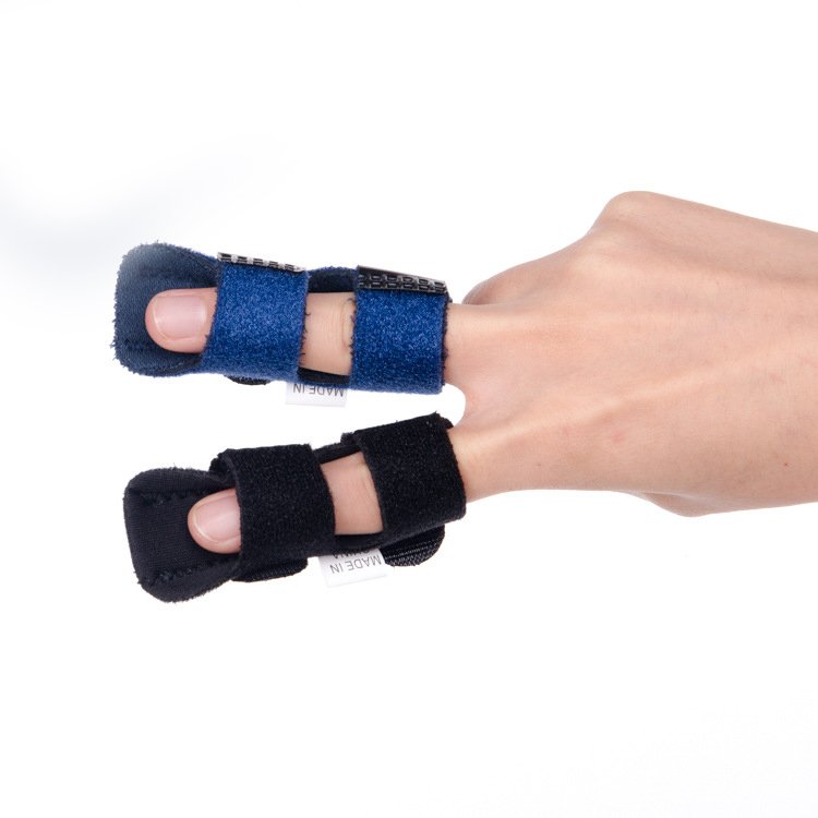 Factory adjustable splint correction frame finger support fixator with ...