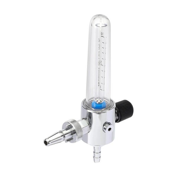 Central oxygen inhaler flow meter supply device with suction ...