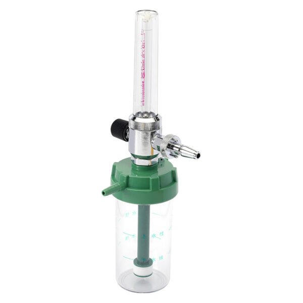 Central oxygen inhaler flow meter supply device with suction ...