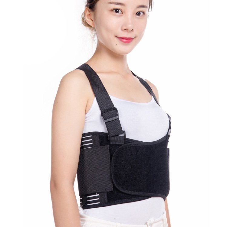 Adjustable rib fixation with elastic rib support for the treatment of ...