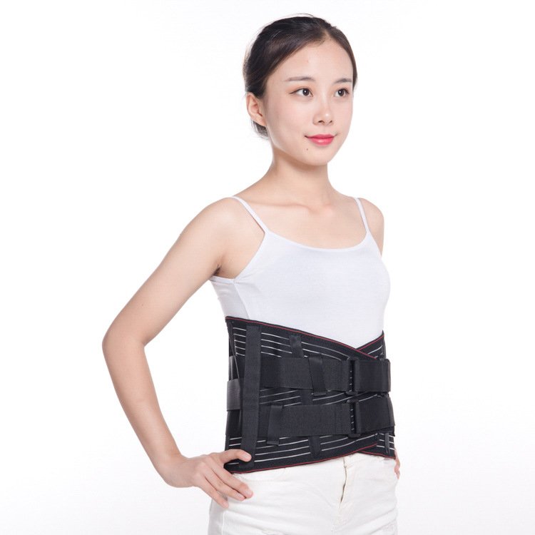 Factory adjustable lumbar support belt, lower back support belt, steel plate waist belt, widened lumbar support device