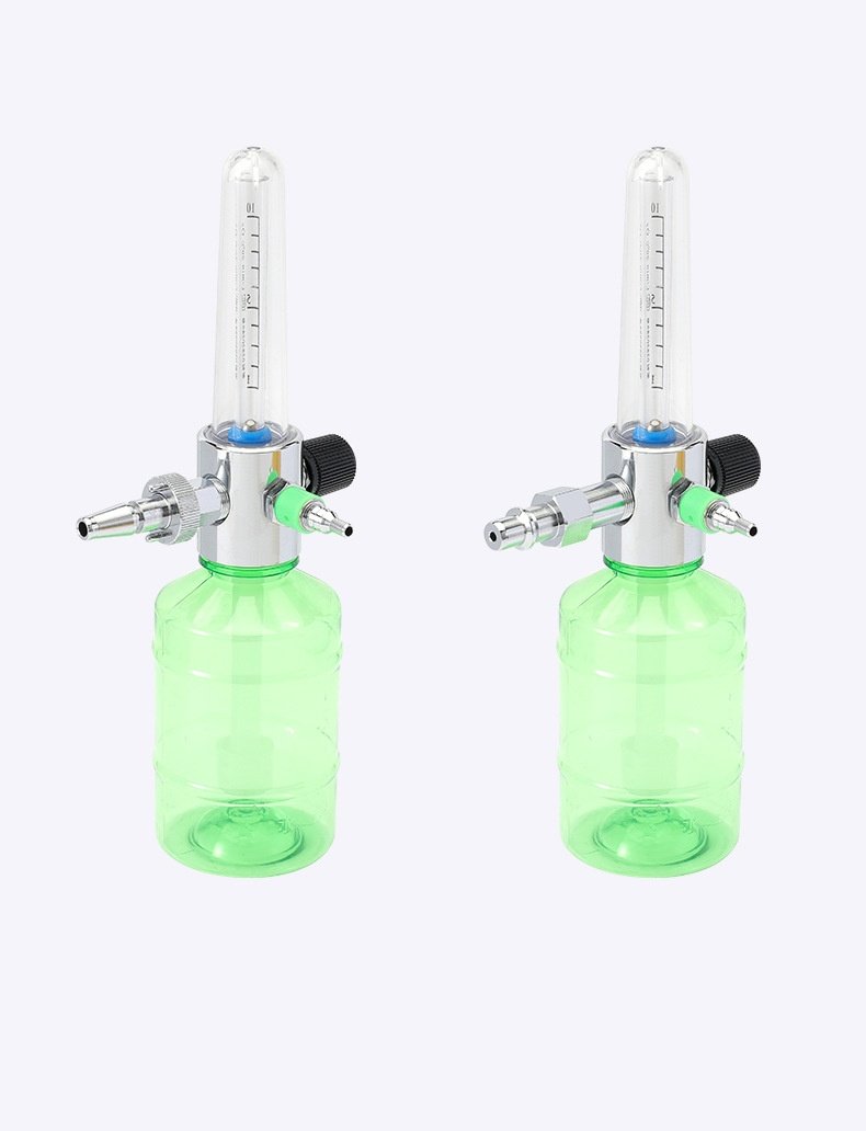 Central oxygen inhaler flow meter supply device with suction atomization meter wall plug-in oxygen inhaler