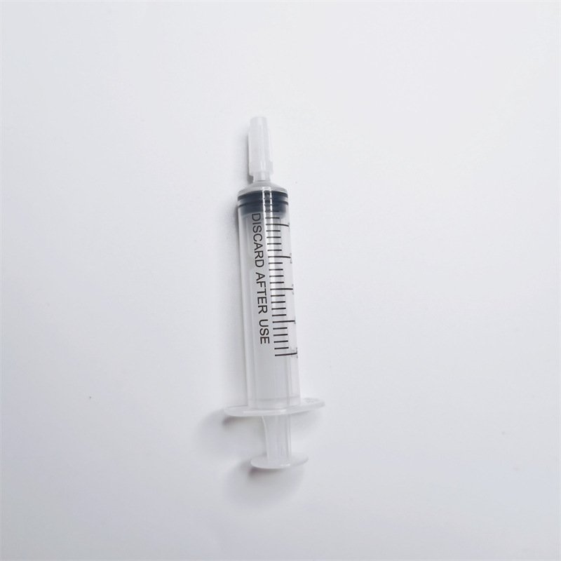 Plastic sealed leak proof plug syringe straight mouth spiral mouth sealed needle tube plug disposable needle tube cap