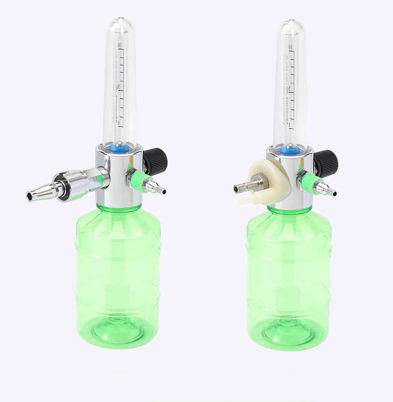 Central oxygen inhaler flow meter supply device with suction atomization meter wall plug-in oxygen inhaler