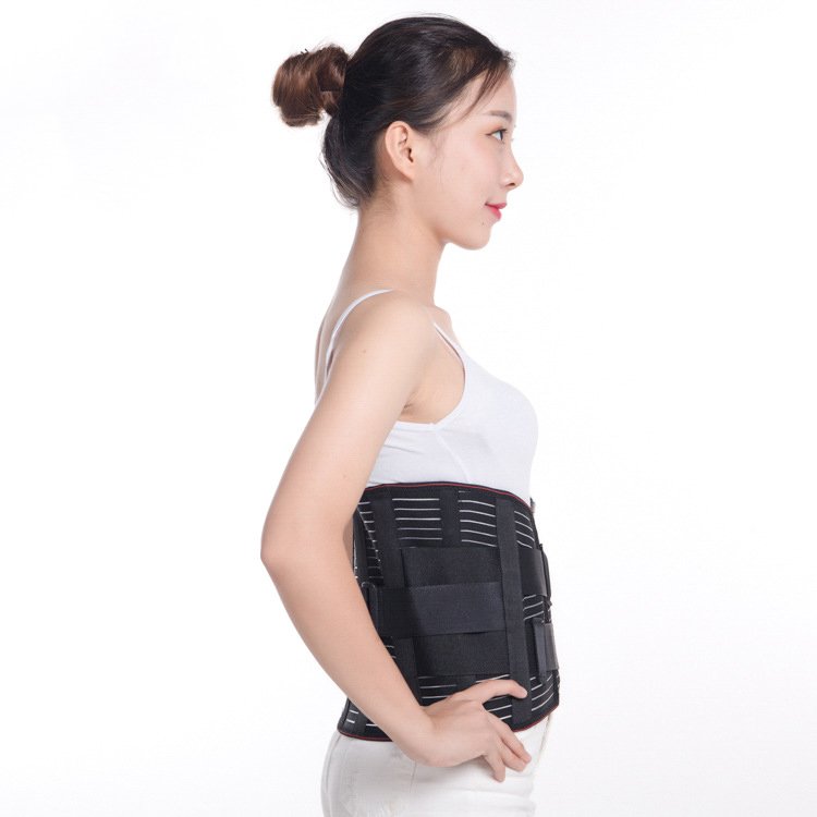 Factory adjustable lumbar support belt, lower back support belt, steel plate waist belt, widened lumbar support device