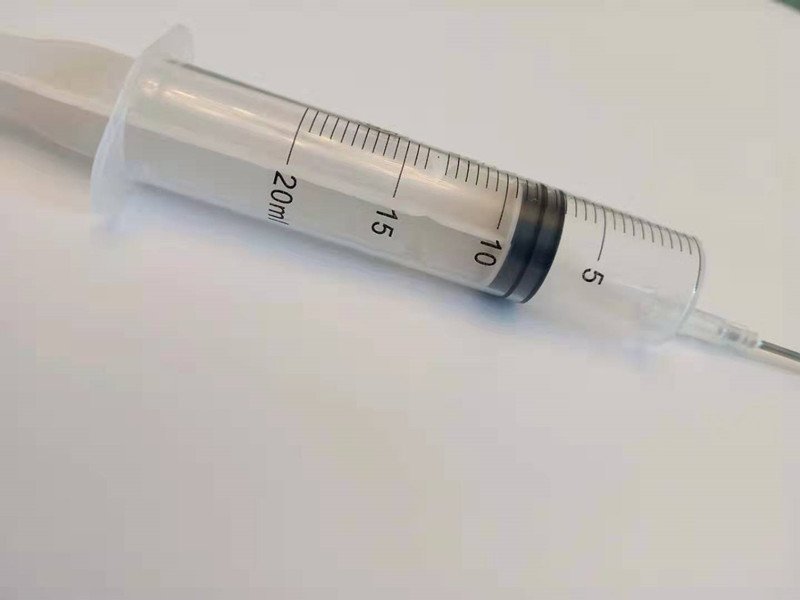 Medical disposable veterinary syringes with multiple capacities, sterile syringes with needles, plastic syringes