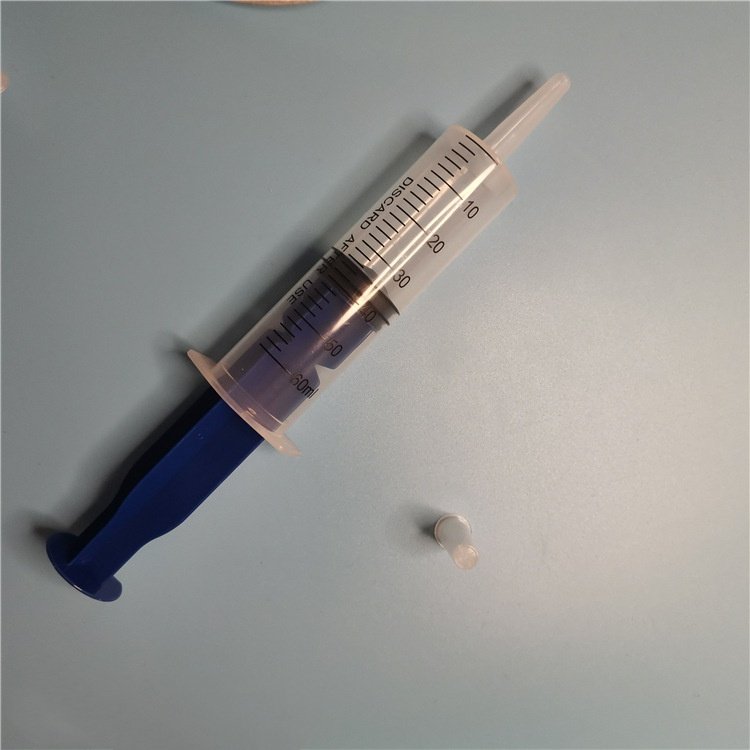 Factory direct sales of 60ml high-capacity plastic syringes, manual syringes, dispensing ink injections, pet feeding injections