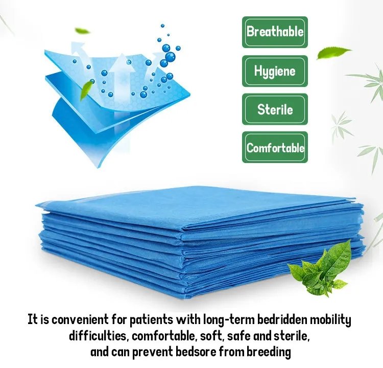 High-Quality Disposable Hygienic Medical Bed Sheet Nonwoven Liquid Proof Breathable Surgical Sheet