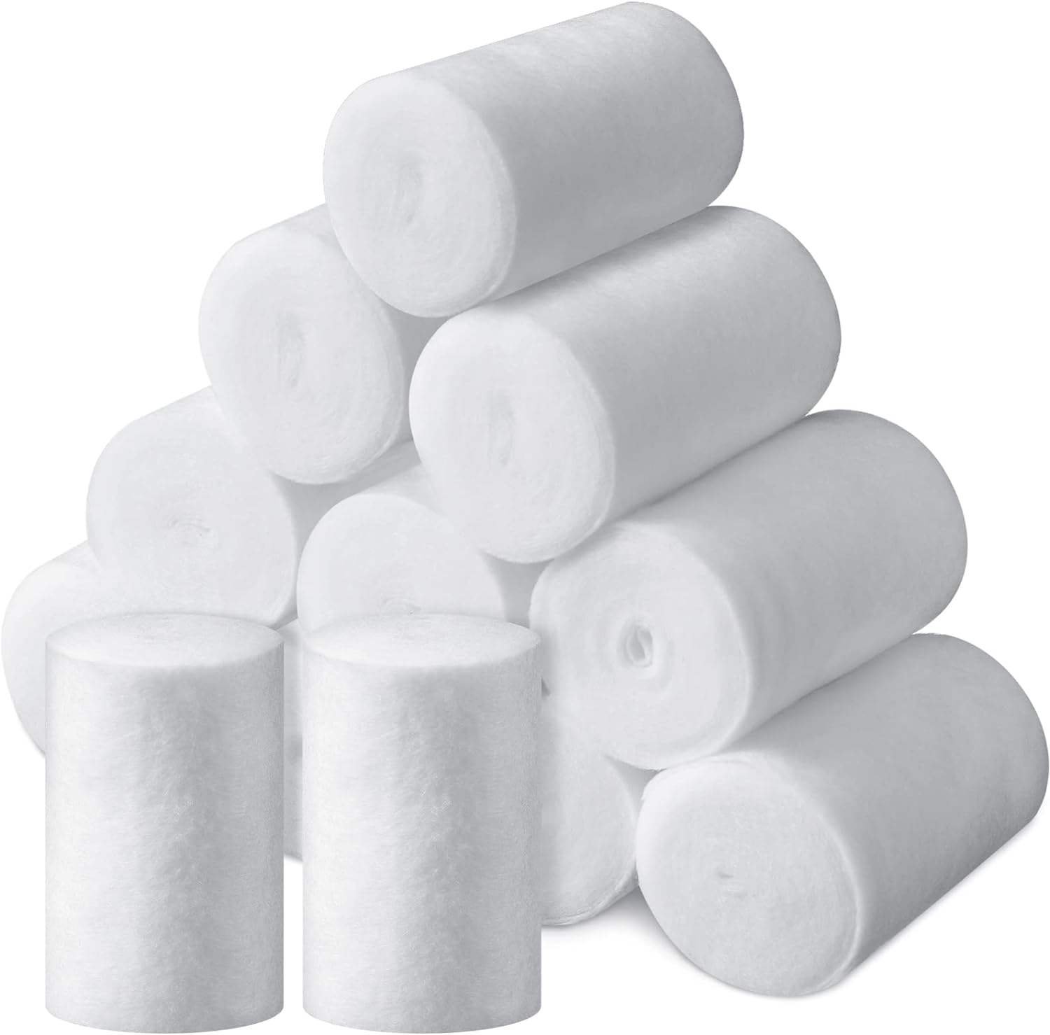 Medical Gauze Bandage Roll 8cmx6m10 Rolls/Pack Disposable Fixed Dressing Bandage Medical Roll