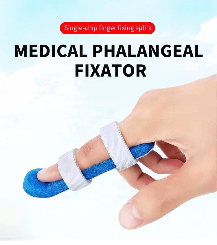 Manufacturer Direct Sales Finger Fixation Clamp Aluminum Alloy Sponge Finger Fracture Fixation Set Finger Orthotic Device