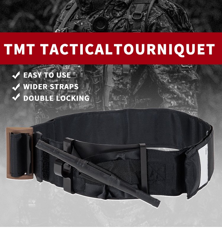 TMT Tactical Outdoor Emergency Tourniquet Field Exploration Camping Portable Spinning Tourniquet Training Trauma Strap