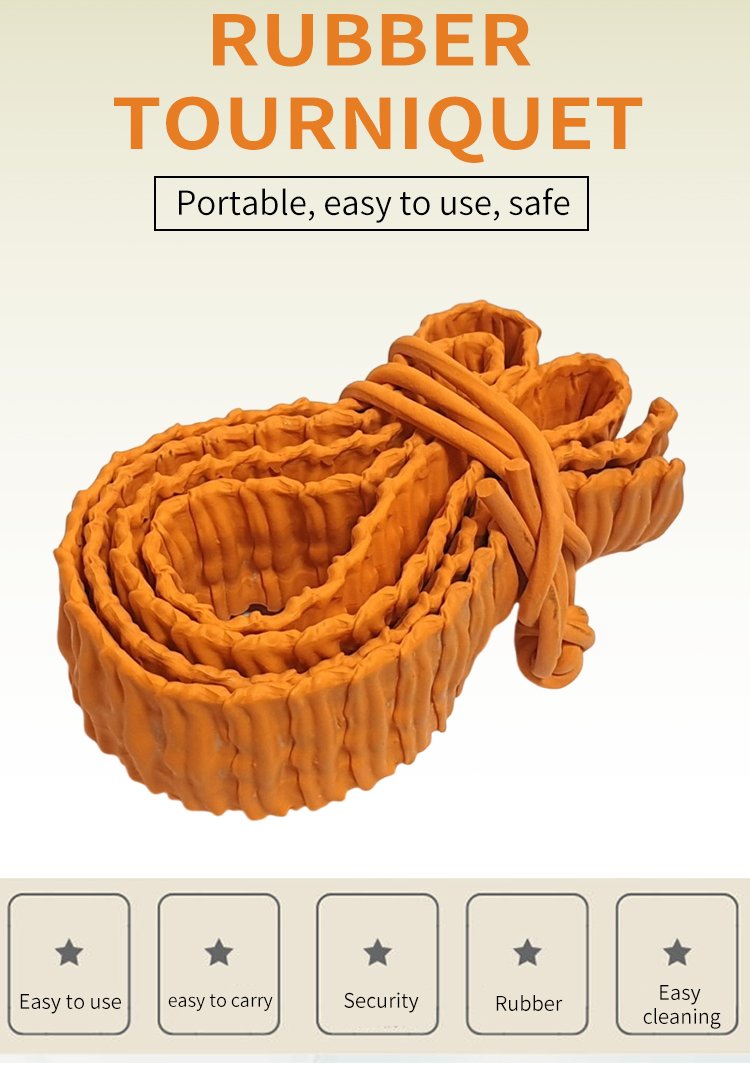 Outdoor Equipment Adventure Training Alpha Tourniquet Orange IFAK Bag Accessories Elastic Adjustable Elastic Bandage