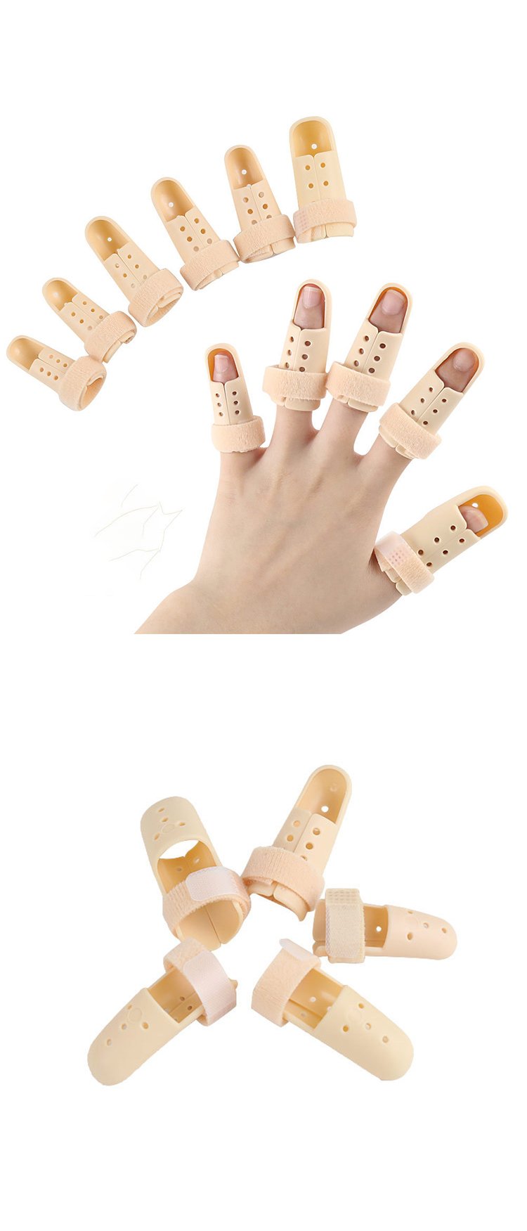 Men's and Women's Fixed Finger Covers Basketball Protection Finger Extensor Tendon Rupture Finger Dislocation Fixation Splint Protection