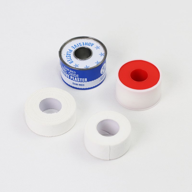 Medical Zinc Oxide Tape Adhesive Tape Plastic Cotton Cloth Tape Chapped Adhesive Tape Hand And Foot Cracked Red Heart White Set