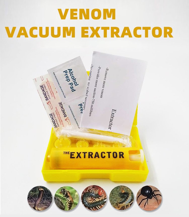 Venom Extractor Outdoor Emergency Vacuum Venom Extractor Wild Snake And Bee Bite Vacuum Venom Extractor