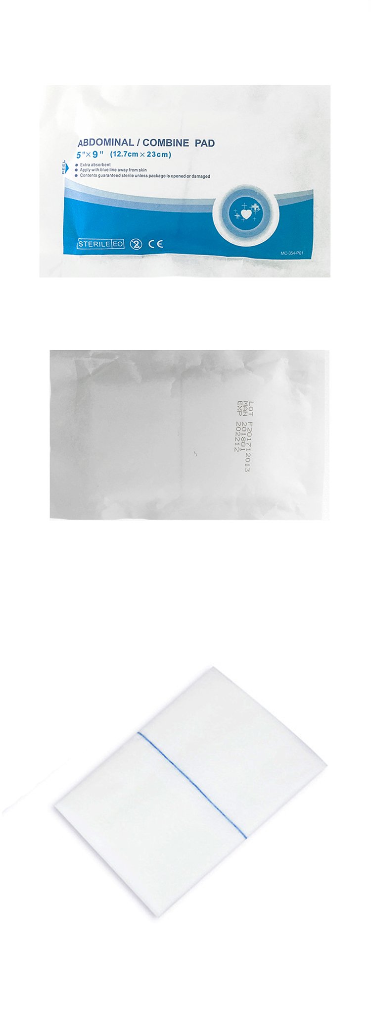 Manufacturers Wholesale Outdoor First Aid Kit Single Product Dressing Wound Dressing Burn Dressing Non-adherent Pad