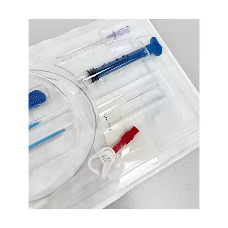 Factory direct sales of Disposable Abdomen Drainage Catheter Set Pigtail Double Lumen Central Venous Catheter - Source factory manufacturer