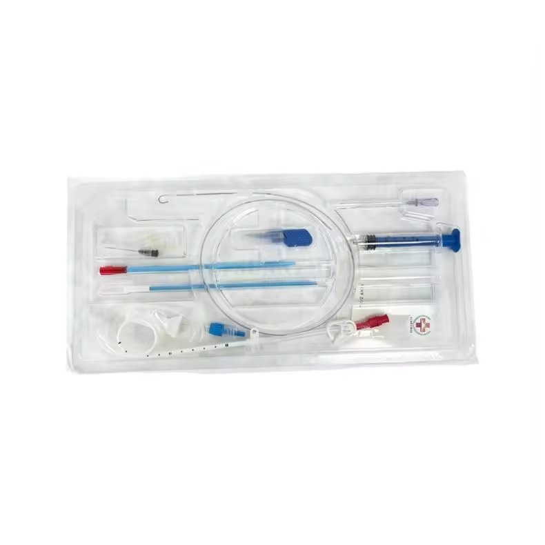 Factory direct sales of Disposable Abdomen Drainage Catheter Set Pigtail Double Lumen Central Venous Catheter - Source factory manufacturer