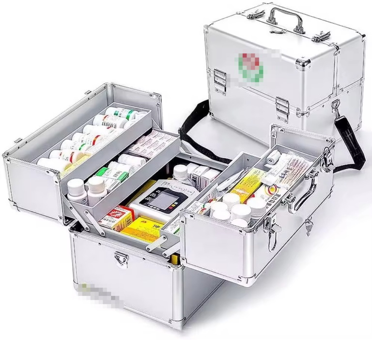 Master Medical | Lockable emergency first aid medicine kit storage