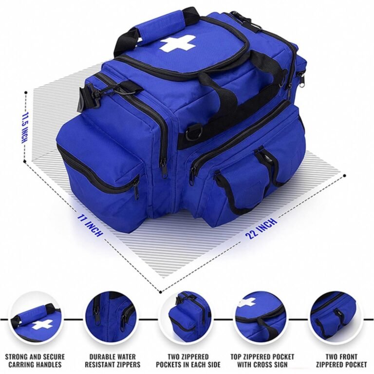 Master Medical | Portable Professional EMT Emergency Trauma Bag