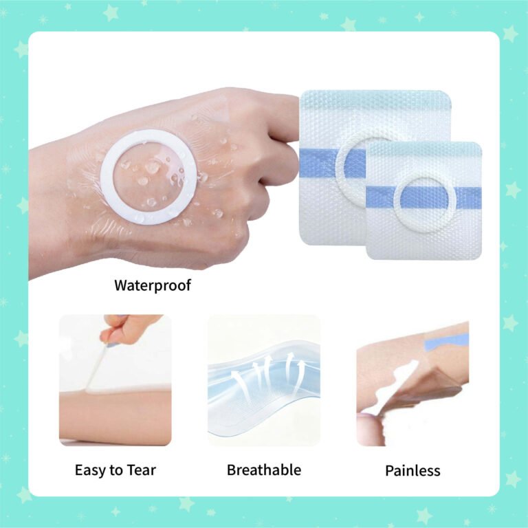 Master Medical | Waterproof Silicone Gel PU Film Acupoint Patch