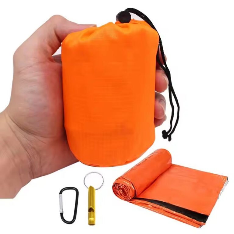 Master Medical | Waterproof Survival Sleeping Bag with Whistle & Carabiner
