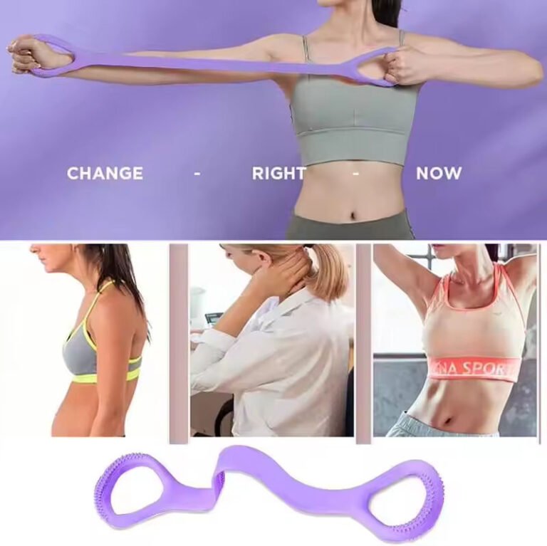Master Medical | 8-Shaped Latex Resistance Band for Arm, Back, Shoulder Exercise & Hand Stretching