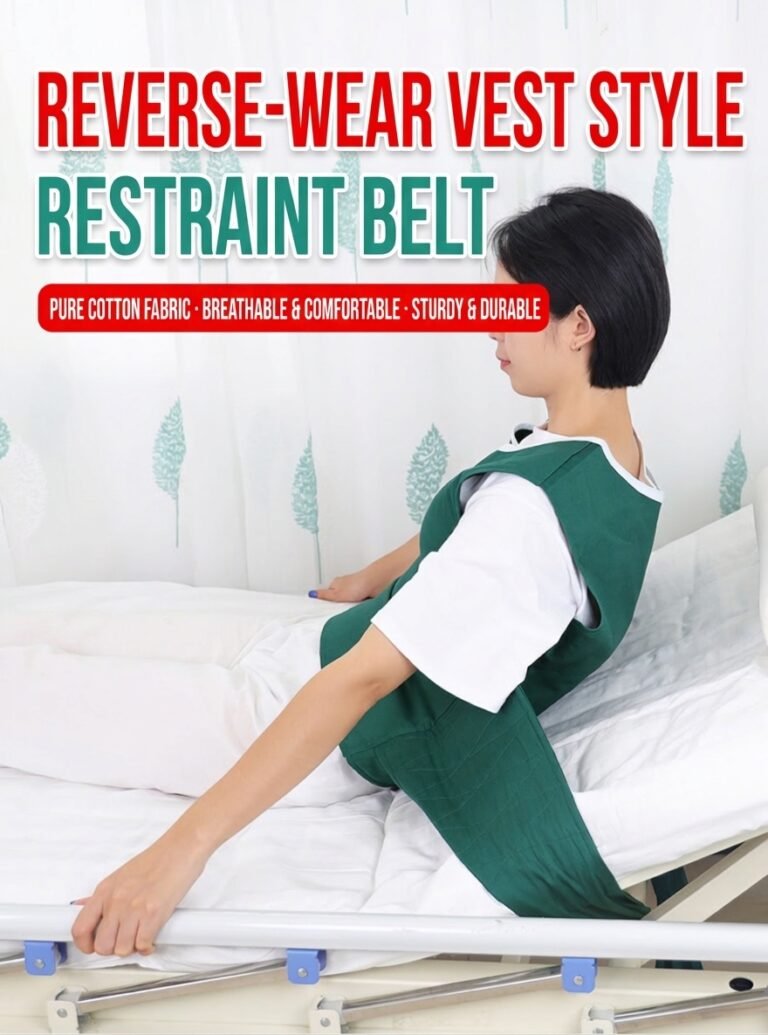 Master Medical | Green Buckle Patient Restraint Garment, Breathable Hospital Restraint Clothing