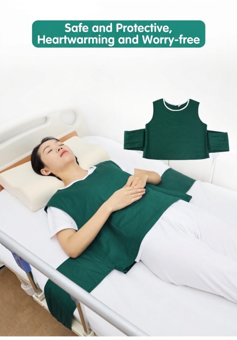Master Medical | OEM Green Buckle Medical Patient Restraint Garment for Healthcare Resellers