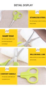 Camping rescue bandage scissors Outdoor survival bandage scissors