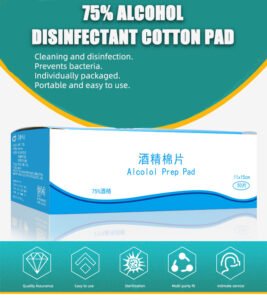 Wholesale disposable 11*15CM disinfectant alcohol cotton pads