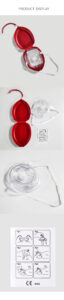 Medical Disposable Emergency Mouth To Mouth Breathing Cpr Mask